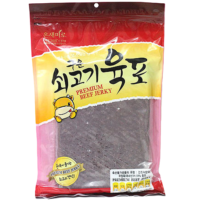 (로켓배송)온새미로 구운쇠고기육포, 900g, 1개 추천해요