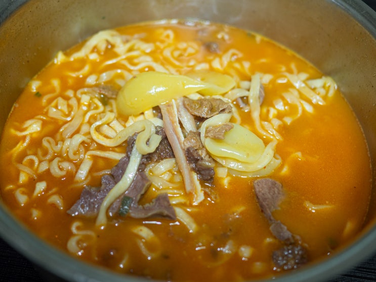  순댓국라면수제비.jpg (리얼 자취 요리)