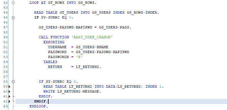[ABAP 기초] BAPI_USER_CHANGE : 네이버 블로그