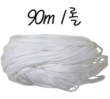  smlmetal 90m 페브릭 마스크끈 탄력있는 소재 마스크 만들기