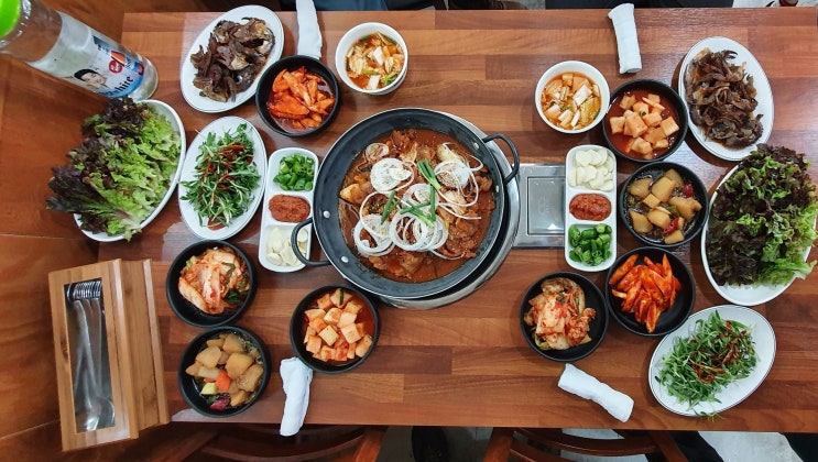 고봉밥 | 수북하게 주는 제육볶음, 육개장 충남당진 유곡리 맛집