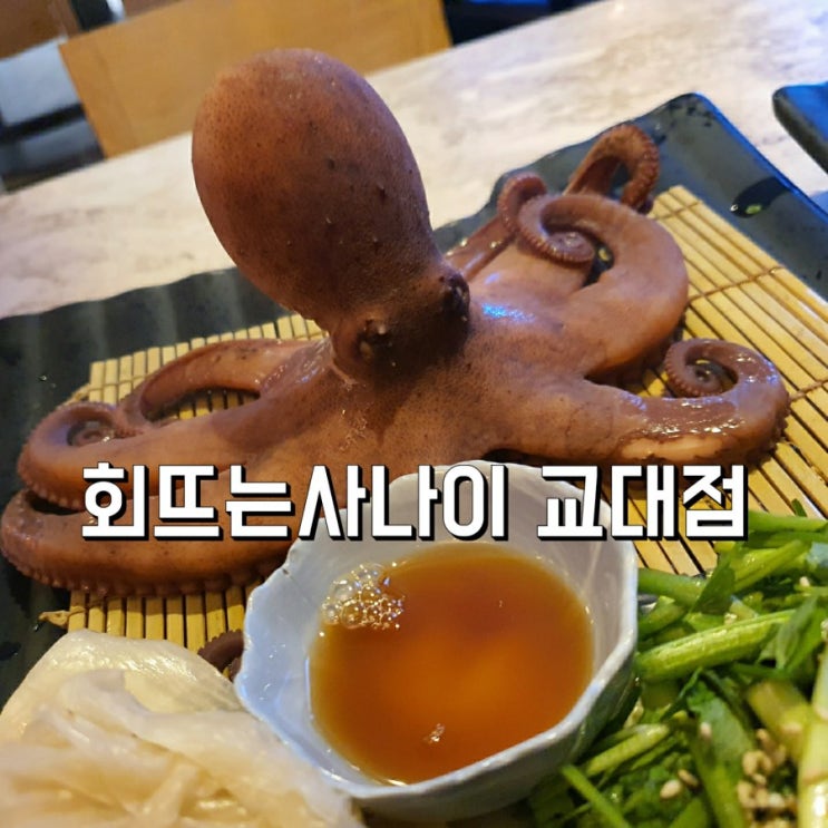  회뜨는사나이 교대점 교대모임 교대회식장소추천 교대횟집