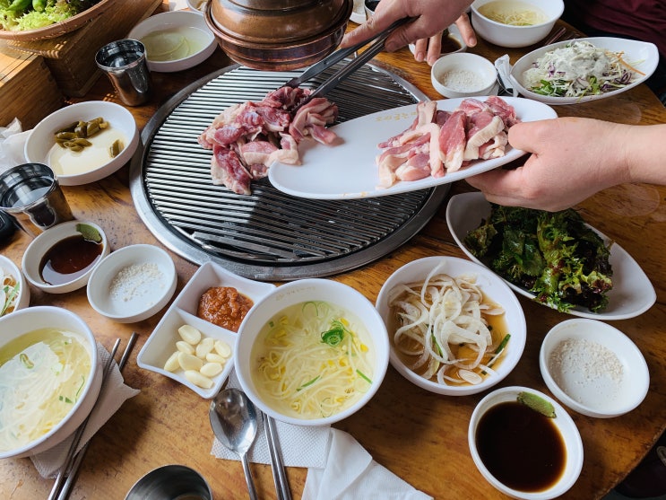  4.15 총선 투표 후 작동에서 오리고기 흡입 :)