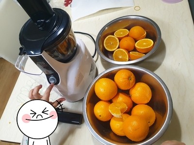  "백옥이 되어라" 생과일 마시기 20일차~! 왜 때가 많이 나오지?