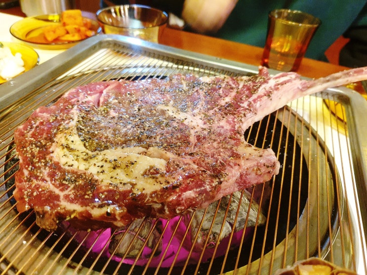 역삼동 소고기 전문 한인타운 역삼점 토마호크 스테이크 꿀맛 역삼동 소고기 전문 한인타운 역삼점 토마호크 스테이크 꿀맛