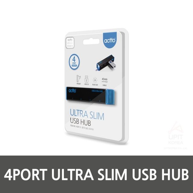 [강추] ksw30451 actto 4PORT ULTRA SLIM USB us424 HUB, 본 상품 선택 가격은?