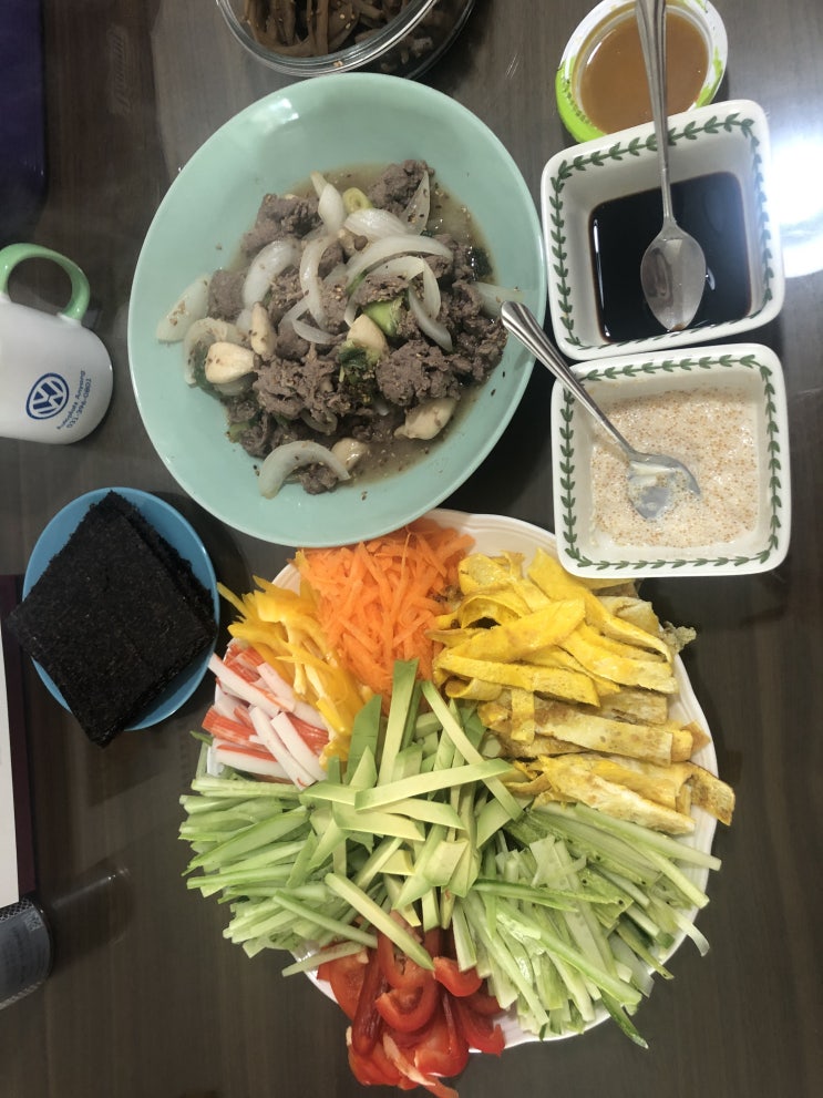  선거날 한가한 점심식사 메뉴 ~