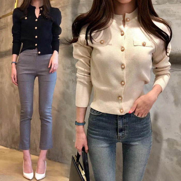  [ 리뷰 포함 ]   코코블랑 몰린 버튼포인트가디건