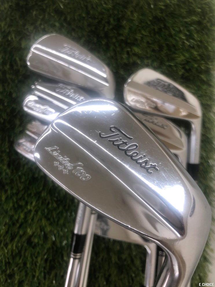  희소성 최고   일본 한정 100세트  타이틀리스트  100 FORGED  아이언  8개