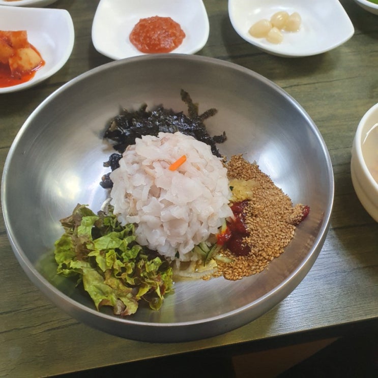  죽도시장 물회맛집 "수향회식당"에 다녀왔어요
