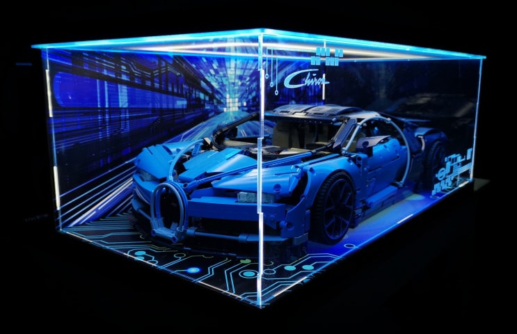 [강추] Deliken 매직박스 레고 부가티 시론(Bugatti Ciron) 42083 전용 아크릴 LED 케이스, LEDx1(천장조명) 가격은?