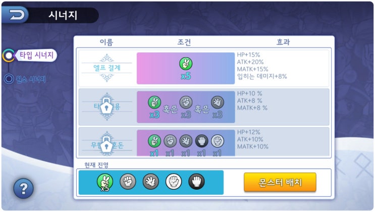 라그나로크 택틱스 조합/덱 짜는법 라그나로크 택틱스 조합/덱 짜는법