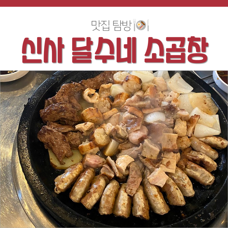 신사역 곱창 맛집 여기있네! 가로수길 달수네 소곱창