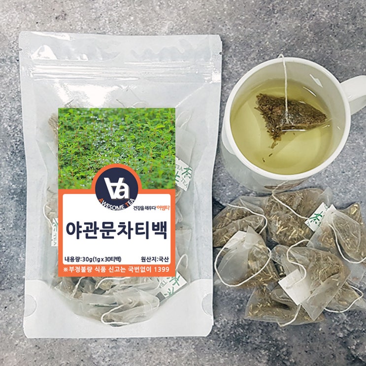  [초대박상품] 비수리효능 - 어썸티 국산 야관문차 티백차  (With '수학적 소식)