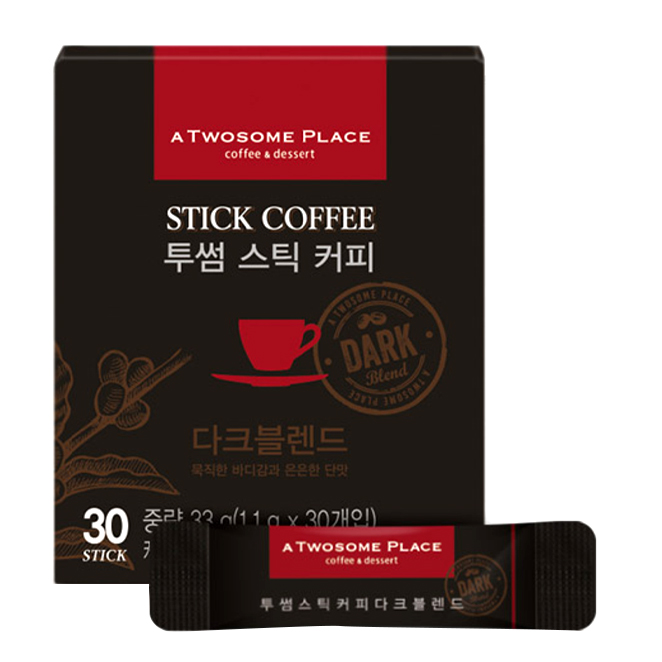 (로켓배송)투썸 스틱 커피 다크블렌드 믹스커피, 1.1g, 30개입 추천해요 (로켓배송)투썸 스틱 커피 다크블렌드 믹스커피, 1.1g, 30개입 추천해요