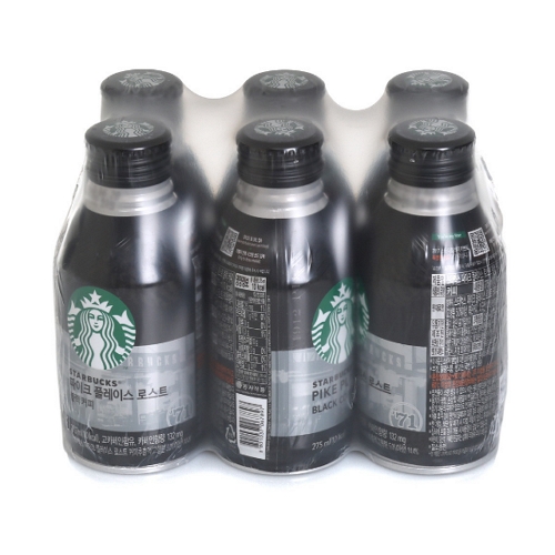 스타벅스 파이크 플레이스 로스트 블랙커피, 275ml, 6개 추천해요 스타벅스 파이크 플레이스 로스트 블랙커피, 275ml, 6개 추천해요