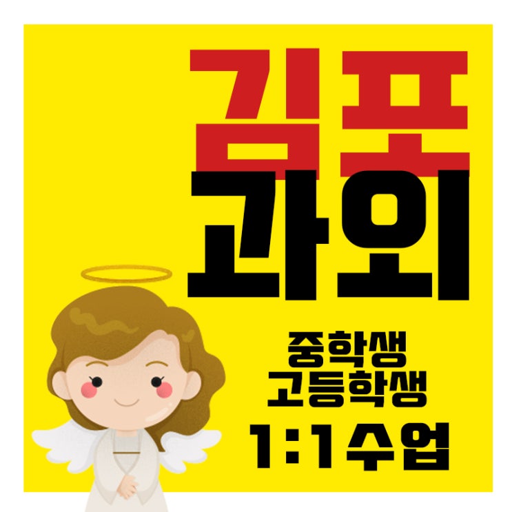  경기 김포 풍무동 고1 고2 고3 걸포동 사우동 영어과외 수학과외 내신 수능 준비방법