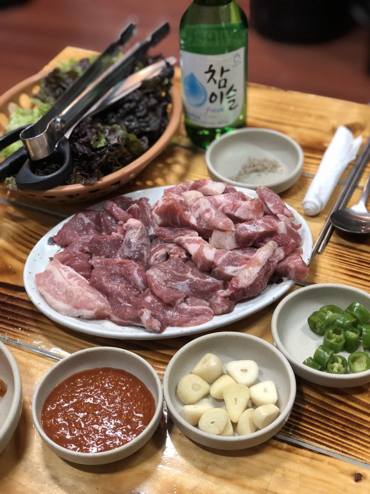 [원주 돼지부속, 원주고기맛집] 123돼지부속 본점, 원주 고기맛집, 돼지부속맛집