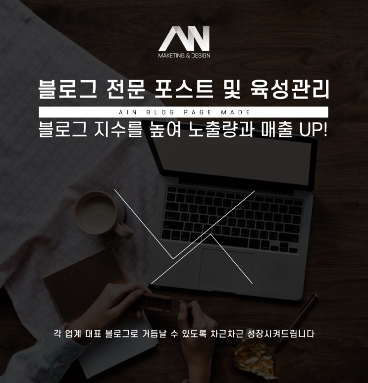  아인 블로그 전문 포스트 및 육성관리