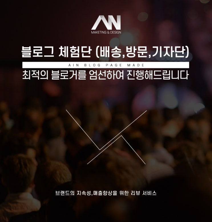  아인 블로그 체험단(배송,방문,기자단)