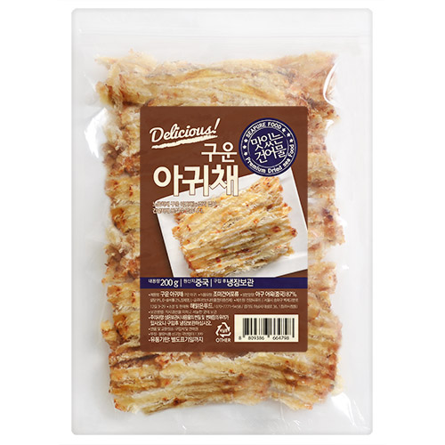 (로켓배송)해맑은푸드 구운 아귀채, 200g, 1개 추천해요