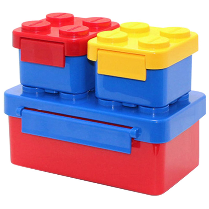  [할인정보] 어린이소풍도시락 - 옥스포드 아동용 블럭 런치박스  (With '위험한 소식)