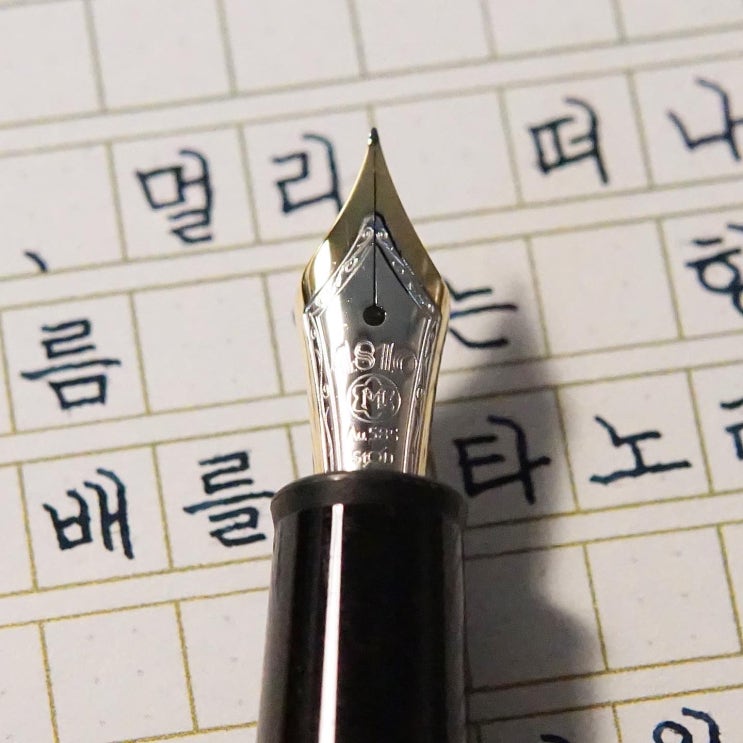  벨텔의 편지를 읽노라 (몽블랑 마이스터스튁 145 ef닙)