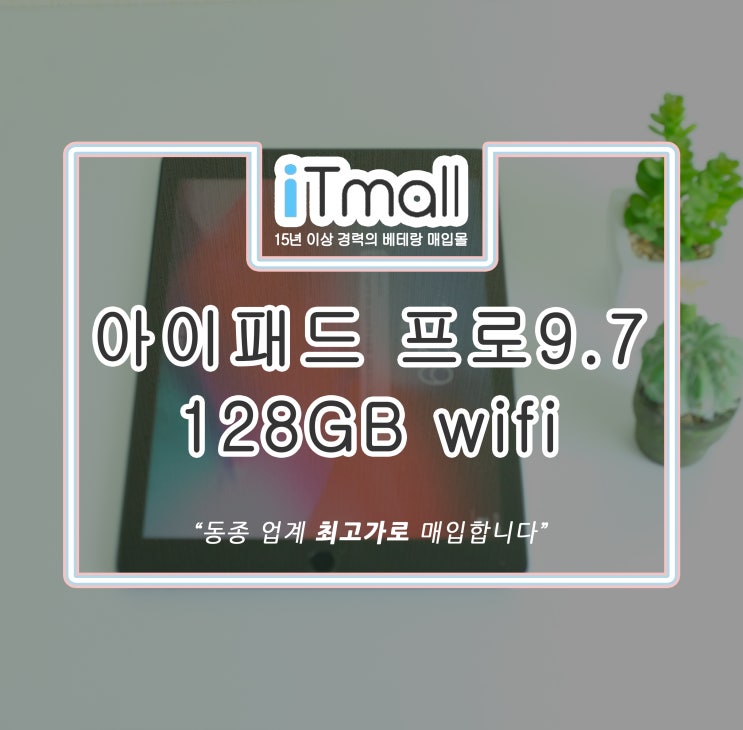 아이패드 프로 9.7 128GB WIFI 중고매입후기