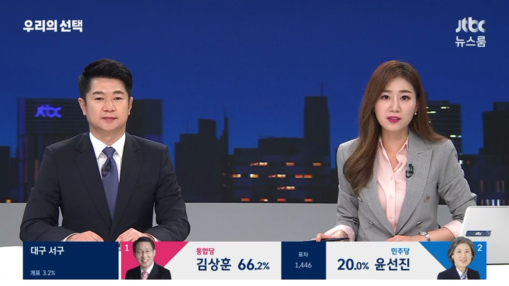 JTBC 송민교 아나운서 SNS 속 수트 패션 정보 : 블루페페 BLUEPEPE