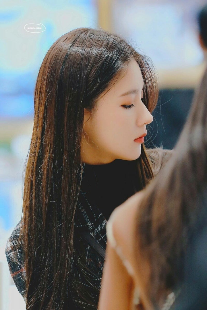 여자아이들 미연 콧대 /옆모습/어릴적사진