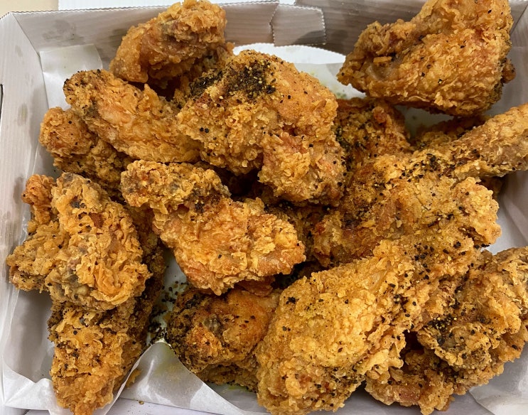  BBQ 신메뉴출시! 핫황금올리브 블랙페퍼 제가 한번 먹어봤습니다~!