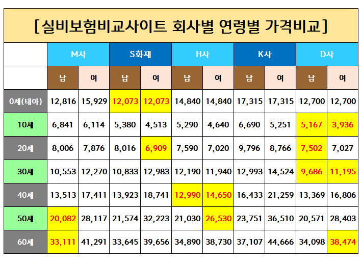 치매실비보험 종류 어떤게 있는지 실손보험비교 사이트에서 알아보기 3