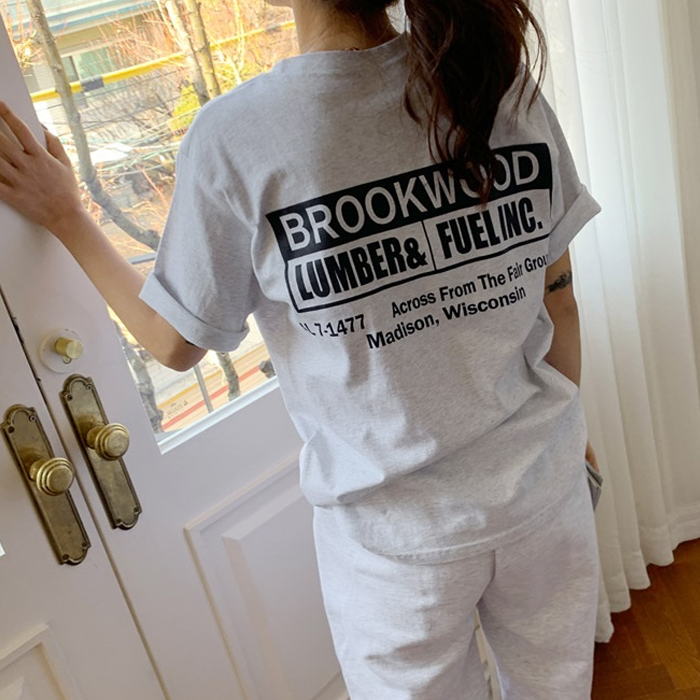 [ 제품 리뷰 ] -  온더리버 여성용 브룩 레터링 티셔츠