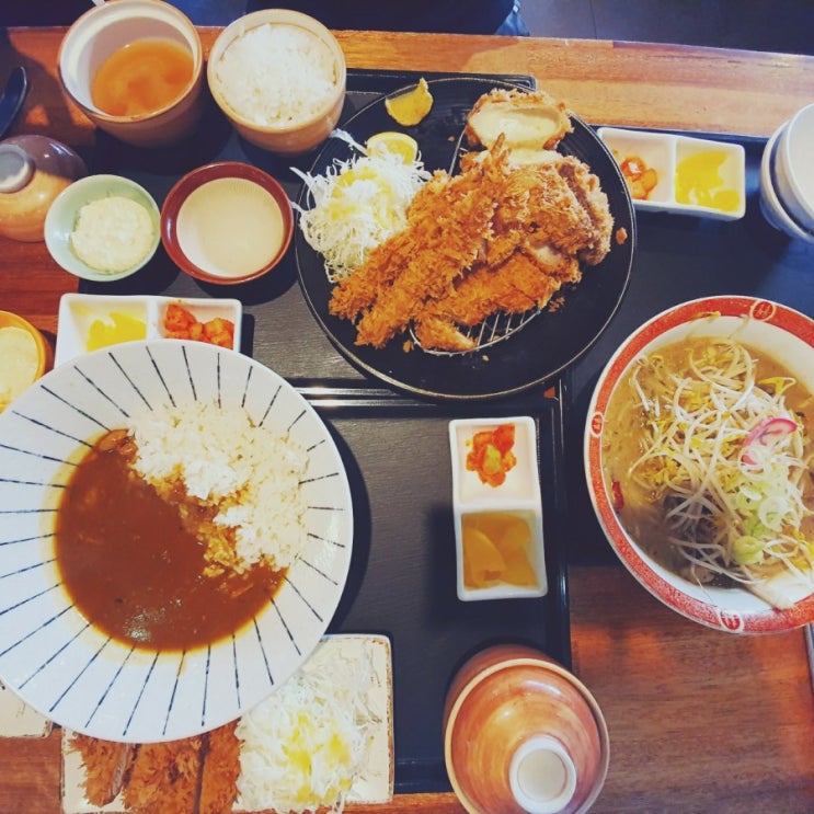  가로수길밥집 신사역 카츠오우 에서 점심 메뉴 해결