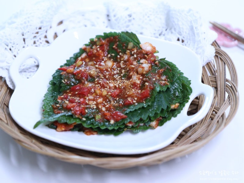깻잎김치 만드는 법 진짜 맛있는 양념장 알려드리죠. : 네이버 블로그
