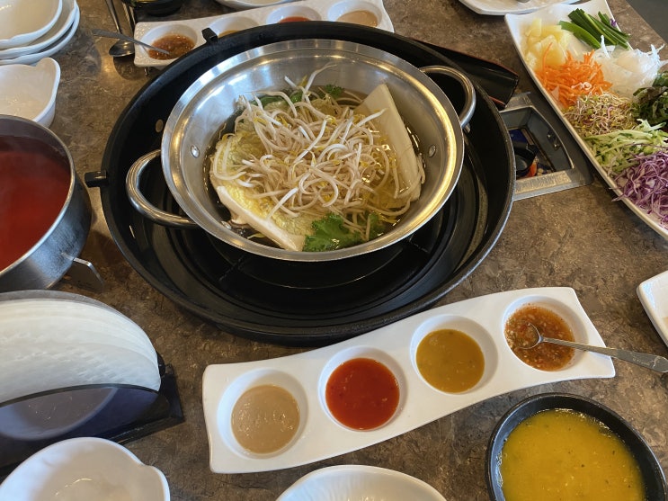  오정동 맛집_샤브쌈주머니 / 샤브샤브 월남쌈전문점