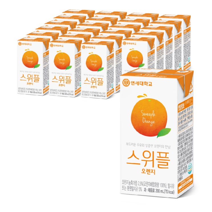 (로켓배송)연세우유 연세 스위플 과일 음료 200ml, 24팩 추천해요 (로켓배송)연세우유 연세 스위플 과일 음료 200ml, 24팩 추천해요
