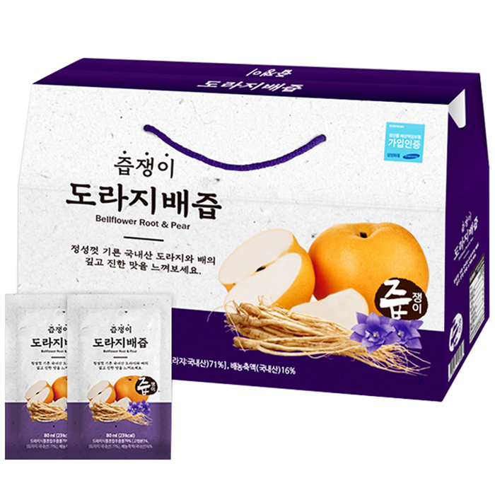 (로켓배송)즙쟁이 도라지 배즙, 80ml, 30개입 추천해요 (로켓배송)즙쟁이 도라지 배즙, 80ml, 30개입 추천해요
