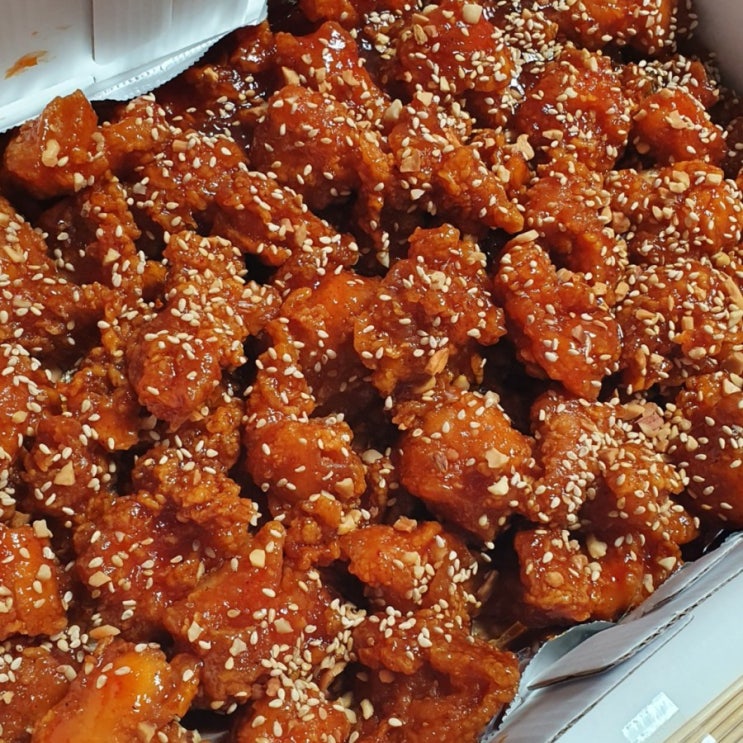  천안중앙시장, 예원닭강정 식어도 맛있어 :-)