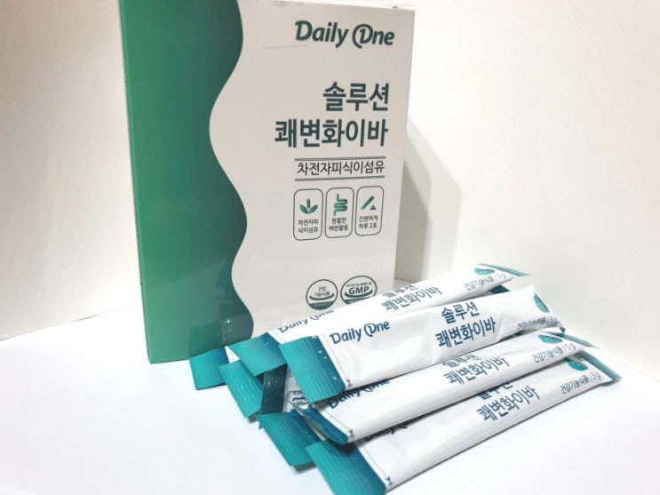  변비탈출 솔루션 쾌변화이바 차전자피식이섬유