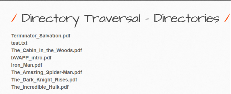 A7 - Missing Function Level Access Control/ Directory Traversal - Directories