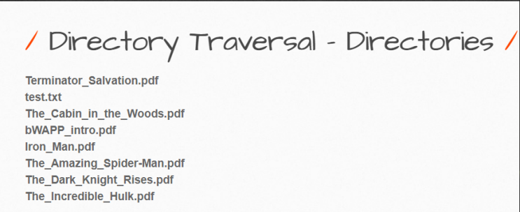 A7 - Missing Function Level Access Control/ Directory Traversal - Directories
