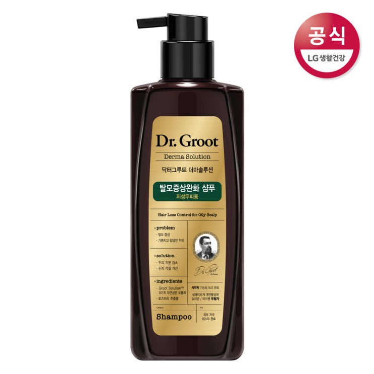 닥터그루트 지성두피용 샴푸 400ml, 1개 추천해요