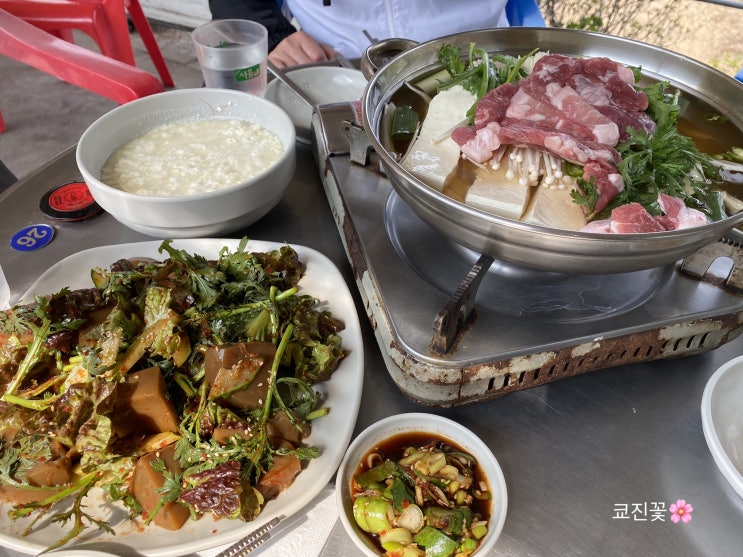  [부천 역곡 안동네/춘덕산(원미산)/까치울맛집]백령도손두부 자연속의 힐링