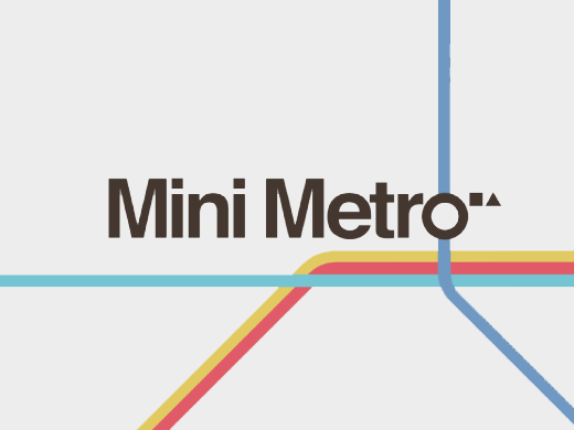 모바일 게임 추천 미니 메트로 (Mini Metro)