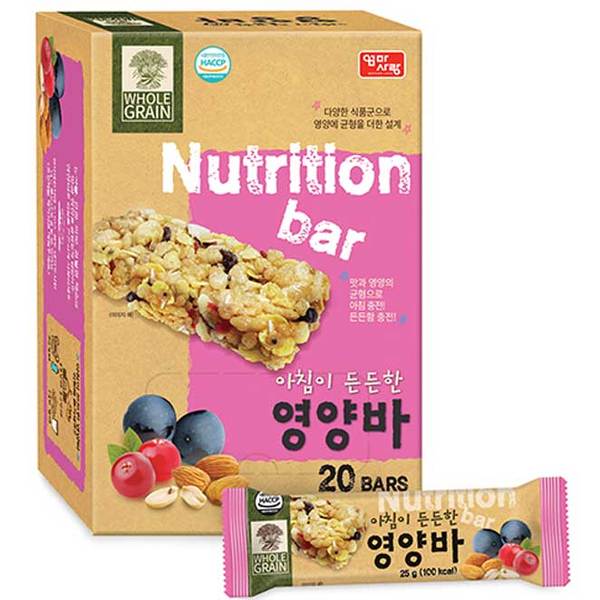  염가세일 영양간식 - 엄마사랑 아침이 든든한 시리얼  (With ‘이웃집 소식)