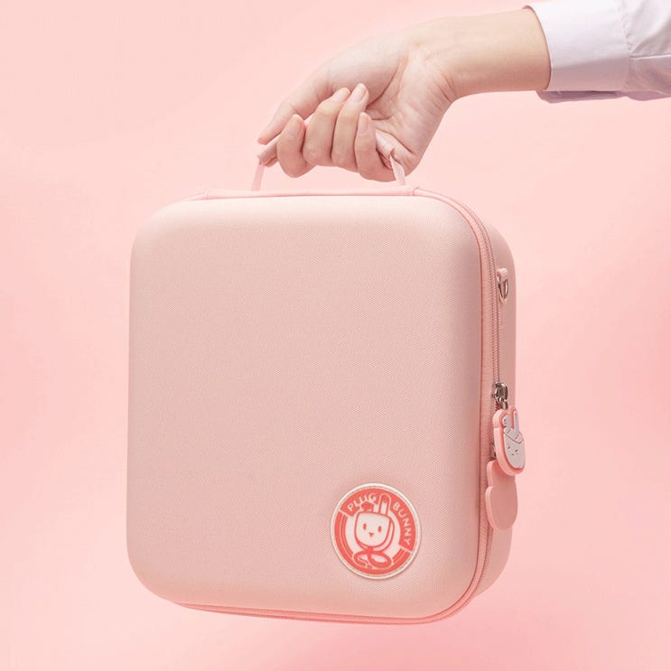 [뜨는상품][핫한상품]닌텐도 스위치 코랄 프로콘 케이스 핑크 버니 패키지 가방, 1개, 스위치 프로콘 케이스 제품을 소개합니다!!