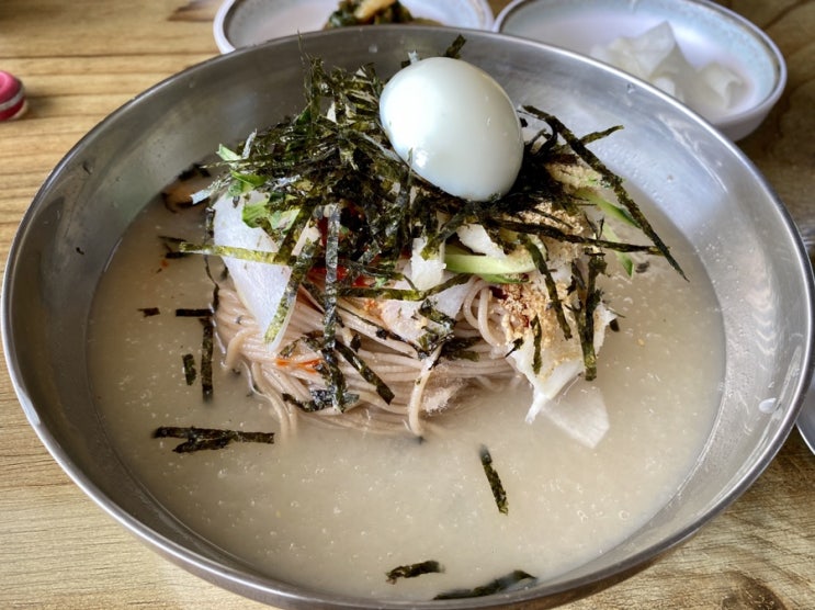  충남 논산 대전근교 막국수 맛집 천지봉면옥