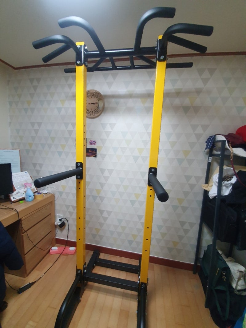 코로나 대비 홈트기구* 화난 등근육 만들기용 토탈벤치 치닝디핑602/603 : 네이버 블로그