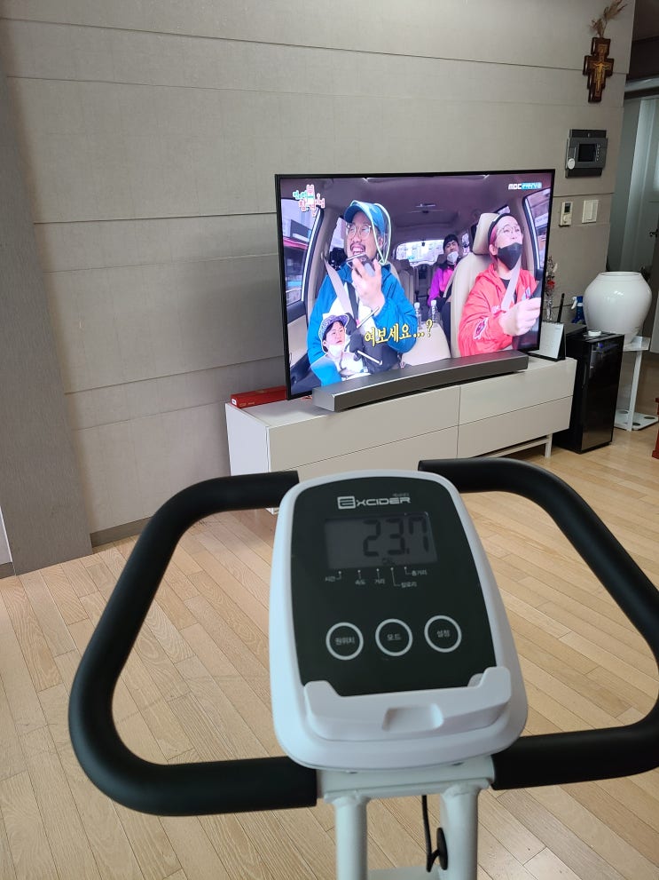  운동용품 : 실내자전거 엑사이더 CF1000C